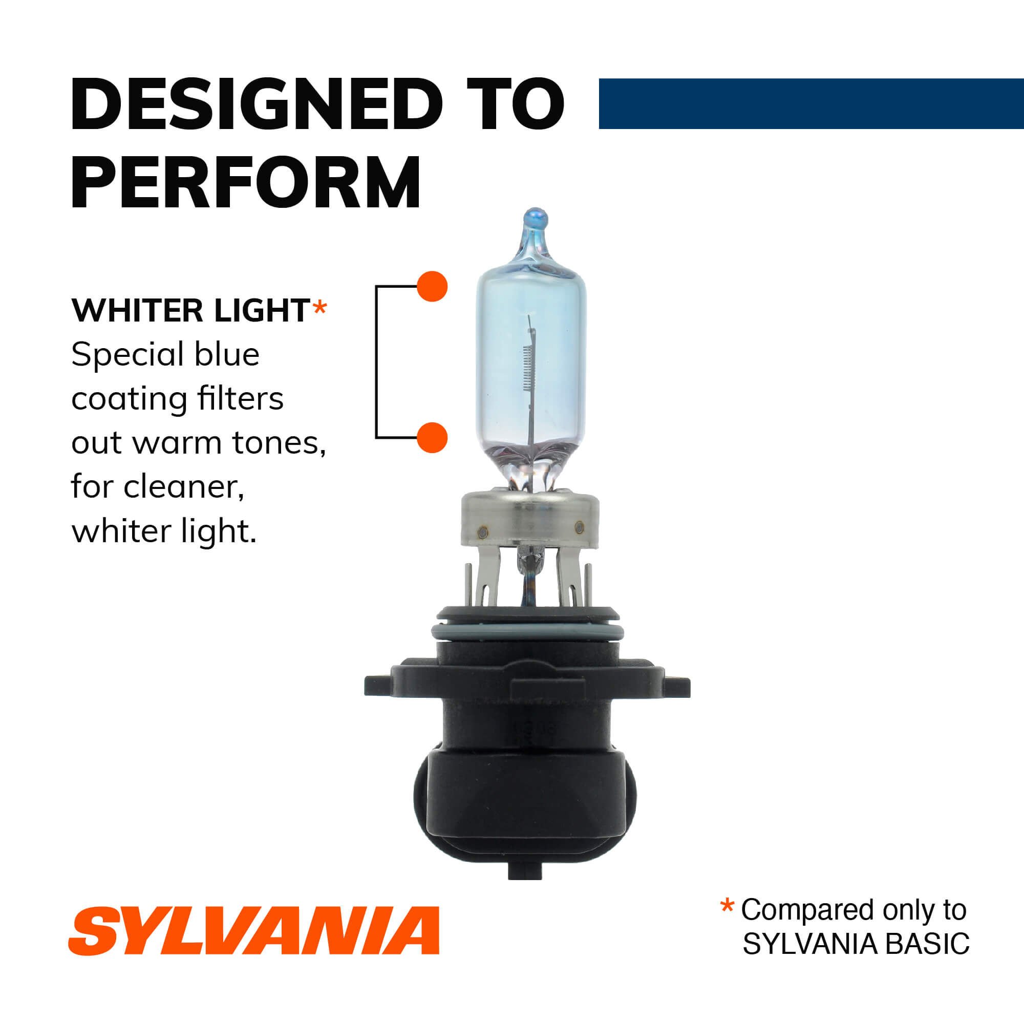 SYLVANIA 9005 SilverStar Halogen Headlight Bulb 2 Pack